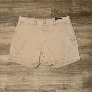 Polo Ralph Lauren Khaki Shorts Classic Fit 6" Chino Casual Men 38